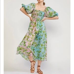 Cynthia Rowley ~ Alice Smocked Dress XS